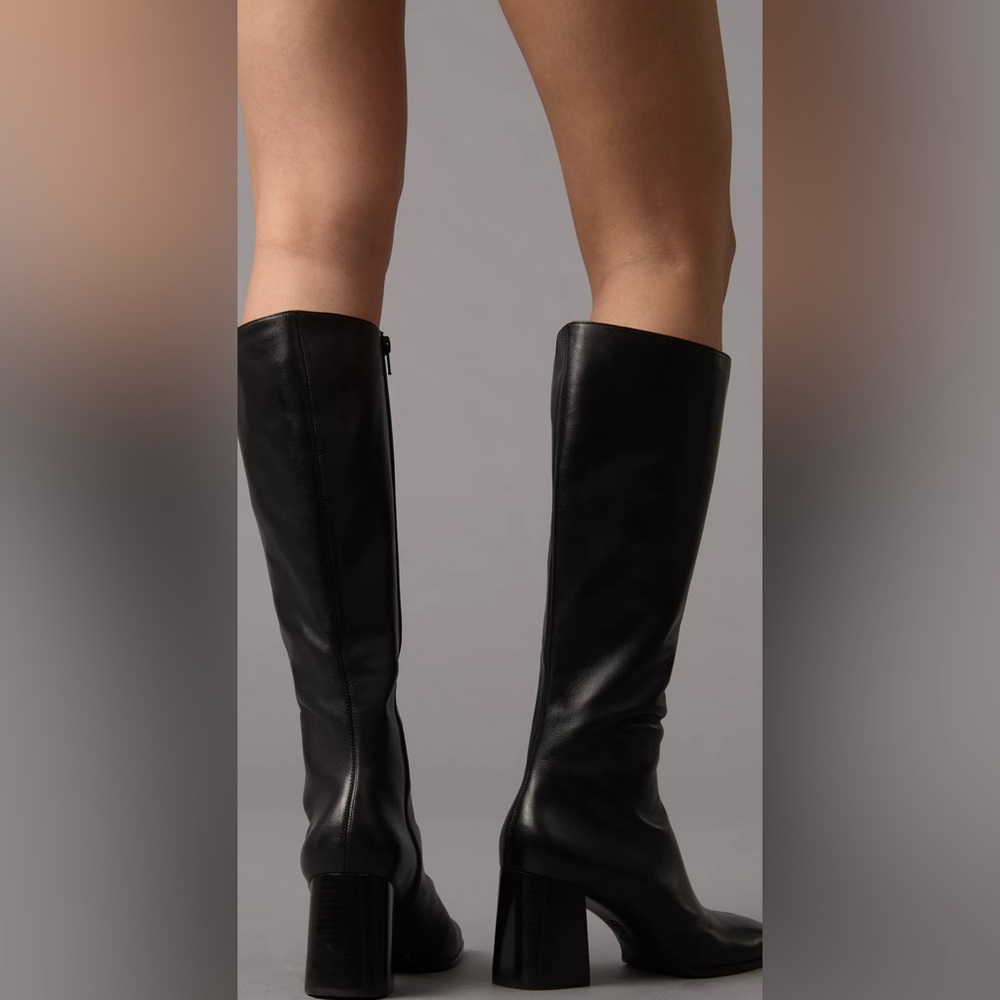NWT Reformation Nylah Nappa Knee Boot